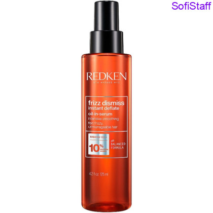 Redken Frizz Dismiss Instant Deflate Олія-сироватка для захисту волосся від вологи