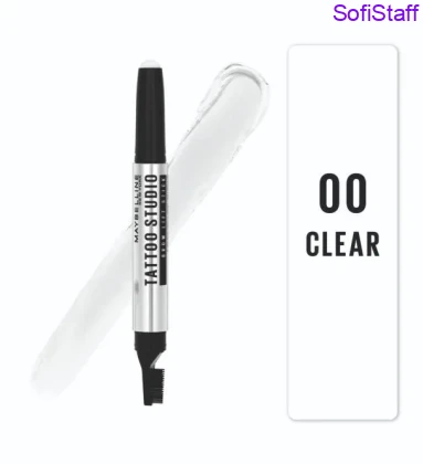 Уцінка Maybelline New York Tattoo Brow Моделювальний віск-стік для брів 00 - Прозорий