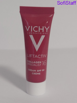 Міні фортмат Liftactiv Collagen Specialist 16 Денний антивіковий крем з технологією кобондингу проти старіння шкіри обличчя SPF50
