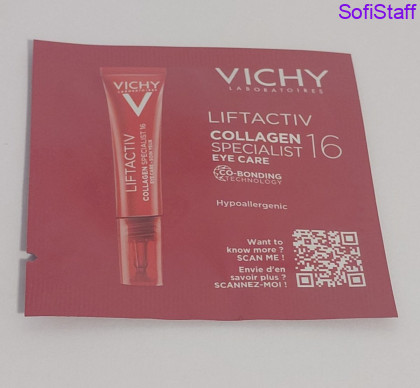 Пробник Liftactiv Collagen Specialist 16 Антивіковий крем для зони шкіри навколо очей