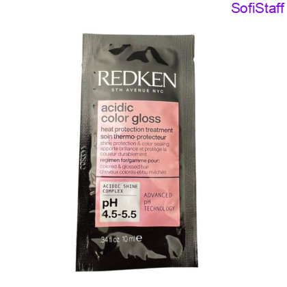 Пробник Redken Acidic Color Gloss Термозахисний спрей для захисту кольору та сяяння фарбованого волосся 10 мл