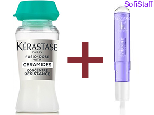 Kerastase Fusio Dose Коктейль концентрат Resistance + бустер Cicablond + розпилювач
