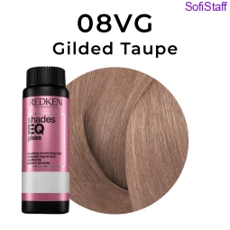 Redken Shades EQ Gloss Фарба для волосся тон в тон без аміаку з ефектом кондиціонера 08VG Gilded Taupe 