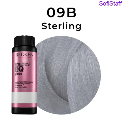 Redken Shades EQ Gloss Фарба для волосся тон в тон без аміаку з ефектом кондиціонера 09B Sterling