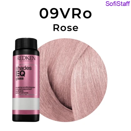 Redken Shades EQ Gloss Фарба для волосся тон в тон без аміаку з ефектом кондиціонера 09Vro Rose