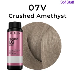 Redken Shades EQ Gloss Фарба для волосся тон в тон без аміаку з ефектом кондиціонера 07V Crushed Amethyst
