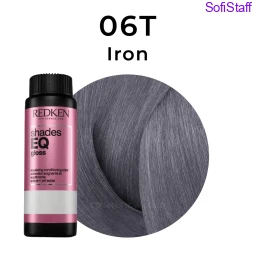 Redken Shades EQ Gloss Фарба для волосся тон в тон без аміаку з ефектом кондиціонера 06T Iron