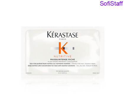 Пробник Nutritive Masquintense Riche Насичена маска глибокого живлення для нормального та товстого дуже сухого волосся