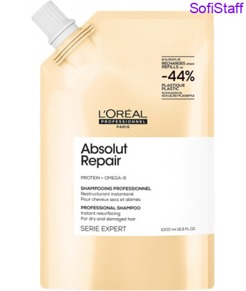 Absolut Repair Gold шампунь для інтенсивного відновлення пошкодженого волосся Рефіл 1000 мл