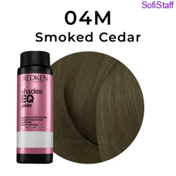 Redken Shades EQ Gloss Фарба для волосся тон в тон без аміаку з ефектом кондиціонера 04M Smoked Cedar