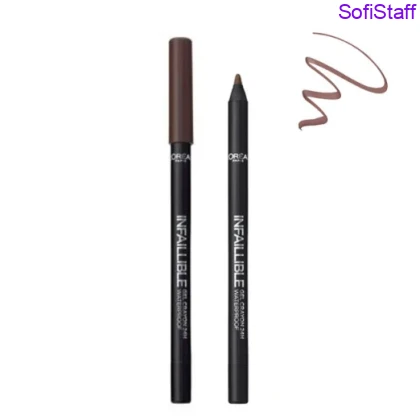 Уцінка L'Oréal Paris Infallible Gel Crayon 24h Waterproof Гелевий олівець для повік 03 Browny Crush