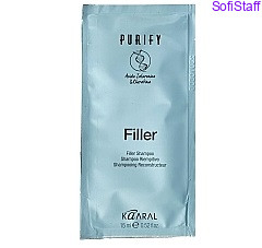 Пробник Kaaral Purify Filler Шампунь для волосся з кератином і гіалуроновою кислотою 15 мл