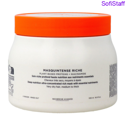 Kerastase Nutritive Masquintense Riche Насичена маска глибокого живлення товстого дуже сухого волосся