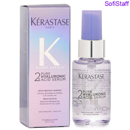 Kerastase Blond Absolu Гіалуронова відновлювальна сироватка для освітленого або меліруваного волосся та сухої шкіри голови