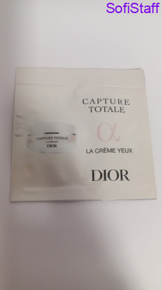 Пробник Dior Capture Totale Зміцнювальний крем для очей, що коригує зморшки