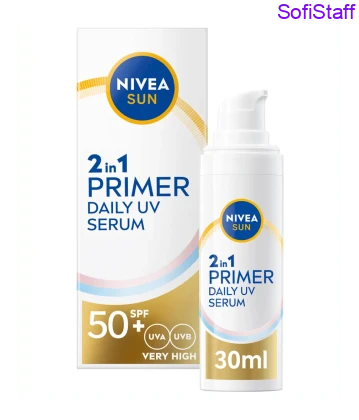 NIVEA SUN Daily UV Serum основа під макіяж 2 в 1