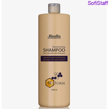 Mirella Professional Bee Form Відновлювальний шампунь із маточним молочком і протеїнами пшениці