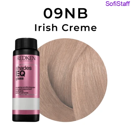 Redken Shades EQ Gloss Фарба для волосся тон в тон без аміаку з ефектом кондиціонера 09NB Irish Creme