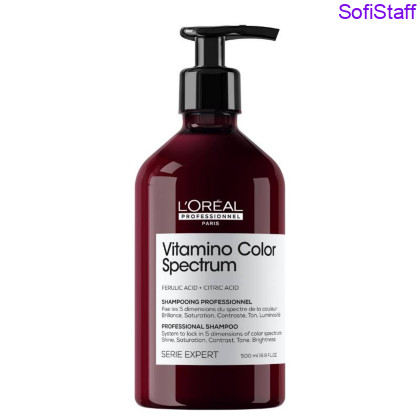 Vitamino Color Spectrum Професійний шампунь для блиску та збереження кольору волосся 500 мл