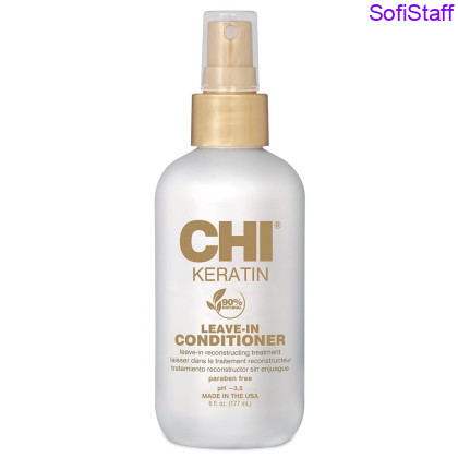 CHI Keratin Незмивний спрей кондиціонер для волосся з кератином