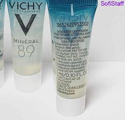 Міні формат Mineral 89 гель-бустер для пружності та зволоження шкіри обличчя 3 мл