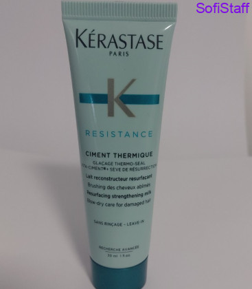 Міні формат Kerastase Resistance Force Architecte Ciment Thermique Термозахисний догляд для пошкодженого волосся 30 ml