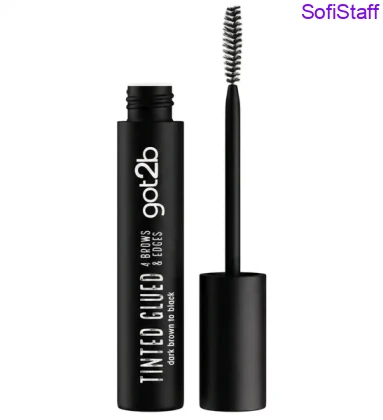 got2b Glued 4 Brows & Edges фіксуючий гель та брів 2 в 1 Tinted Brown