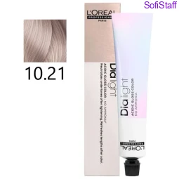 L'Oreal Professionnel Dialight перманентна фарба для волосся без аміаку 50 мл тон 10.21 