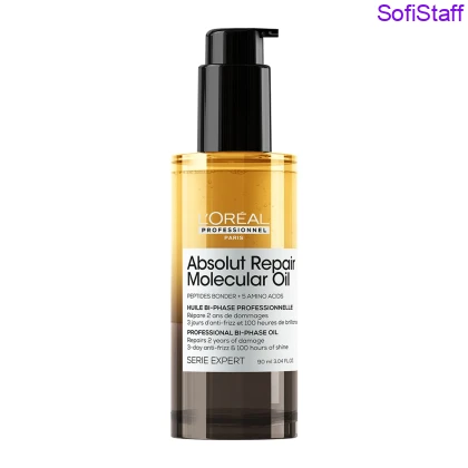 Absolut Repair Molecular Професійна двофазна олійка для молекулярного відновлення пошкодженого волосся