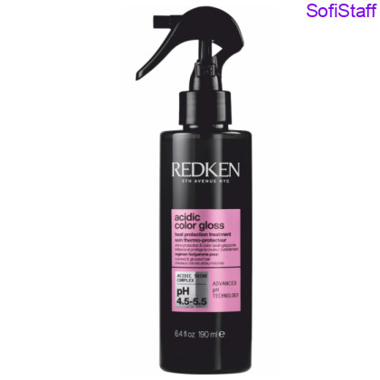 Redken Acidic Color Gloss Heat Protection Термозахисний спрей для захисту кольору та сяяння фарбованого волосся