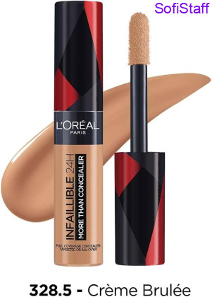 Уцінка L`Oréal Paris Infaillible Стійкий консилер для обличчя 328,5 - Creme brulee 