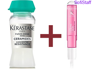Kerastase Fusio Dose Коктейль концентрат Resistance + бустер Brillance + розпилювач