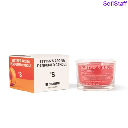 Sister`s Aroma свічка ароматизована Nectarine 150 грам 