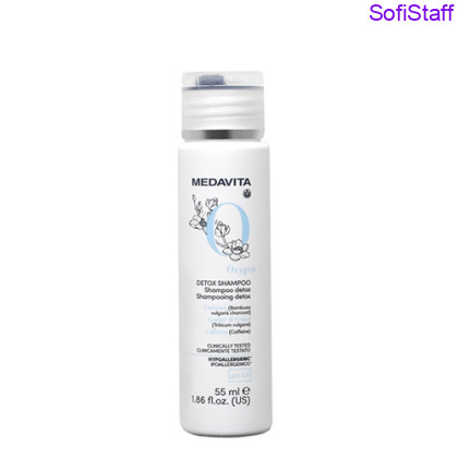 Міні формат Medavita Oxygen Detox очищуючий детокс шампунь 55 мл