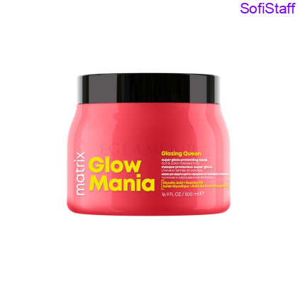 Glow Mania Маска для інтенсивного захисту кольору та яскравого блиску фарбованого волосся