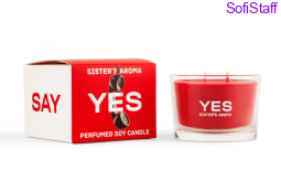 Sister`s Aroma свічка ароматизована Say Yes 150 грам  