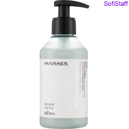 Міні формат Kaaral Maraes Color Care Шампунь для фарбованого волосся з олією макадамії та лляною олією