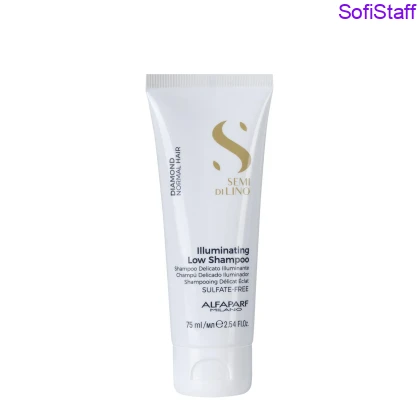 Міні формат AlfaParf Semi Di Lino Diamond Illuminating Шампунь для волосся з мікрокристалами