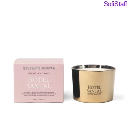 Sister`s Aroma свічка ароматизована Hotel Santal 150 грам  