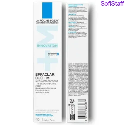 Effaclar Duo + M Гель-крем потрійної дії для корекції недоліків проблемної шкіри