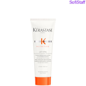 Уцінка Міні формат Nutritive Lait Vital Живильний кондиціонер для тонкого та нормального сухого волосся 75 мл