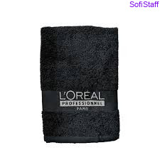 Loreal Professionnel Glow Рушник брендований чорний