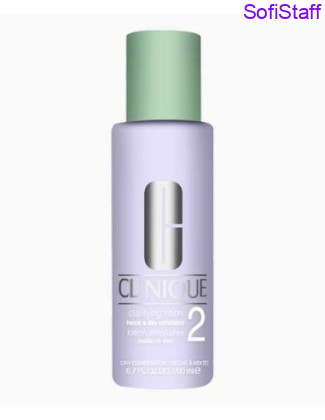 Міні формат Clinique Clarifying Lotion №2 Очищуючий лосьйон для сухої та комбінованої шкіри