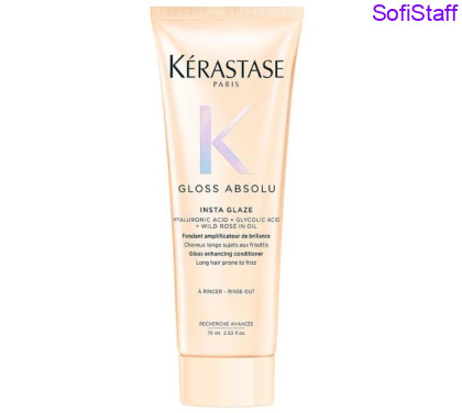Міні формат Gloss Absolu Кондиціонер для гладкості та блиску неслухняного волосся 75 мл