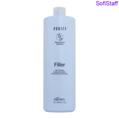 Kaaral Purify Filler Шампунь для волосся з кератином і гіалуроновою кислотою