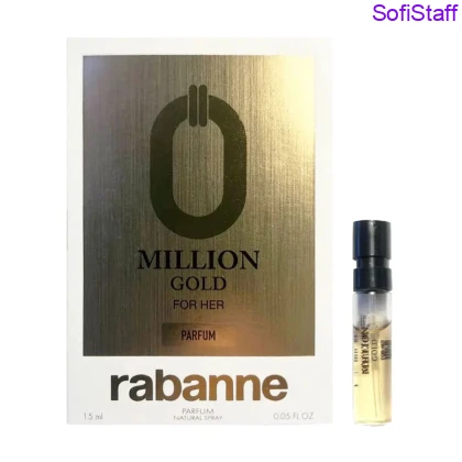 Пробник Rabanne Million Gold For Her Parfum Парфумована вода для жінок