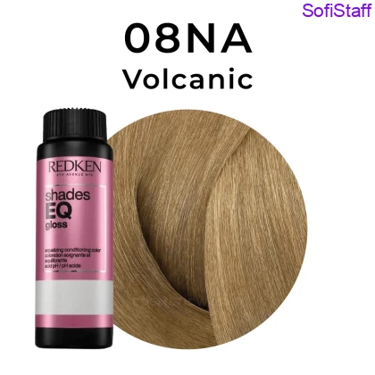 Redken Shades EQ Gloss Фарба для волосся тон в тон без аміаку з ефектом кондиціонера 08NA Volcanic