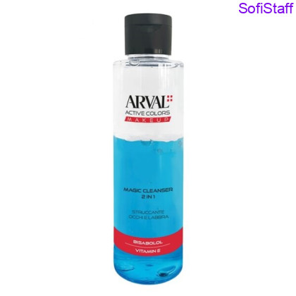 Міні формат Arval Active Colors Makeup засіб для зняття макіяжу з очей та губ
