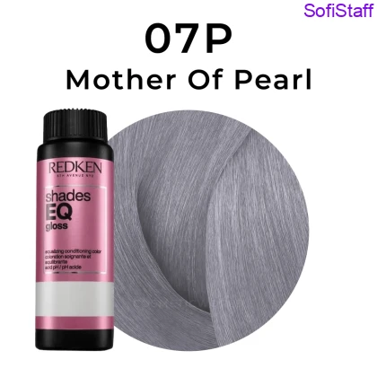 Redken Shades EQ Gloss Фарба для волосся тон в тон без аміаку з ефектом кондиціонера 07P Mother of pearl