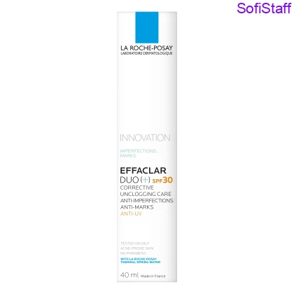 Effaclar DUO [+]  SPF 30 Комплексний коригувальний засіб проти недоліків і слідів постакне для жирної проблемної шкіри